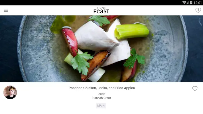 Simple Feast android App screenshot 3