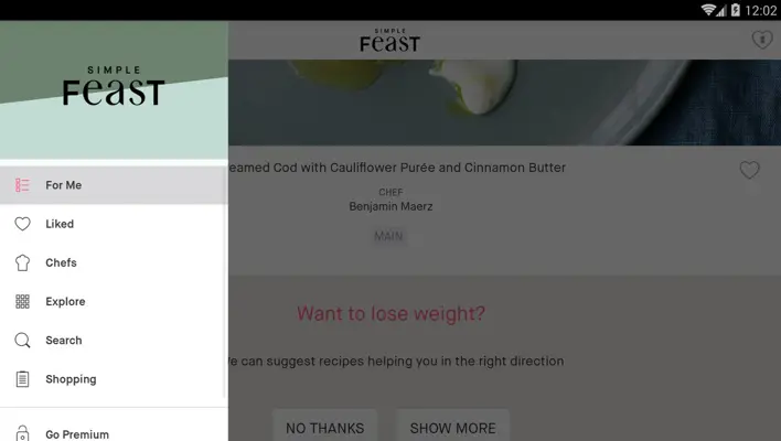 Simple Feast android App screenshot 7